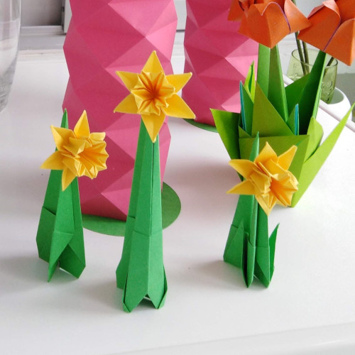 Narcisos de origami