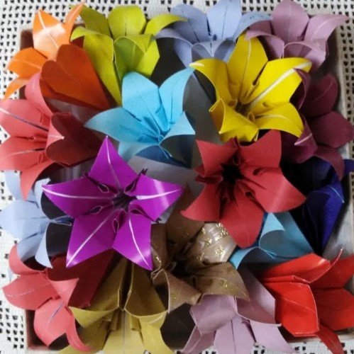 Flor de cinco pétalos